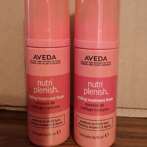 New Aveda nutri plenish styling foam (bundle of 2 travel size)